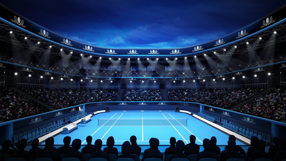 테니스 경기장 사진